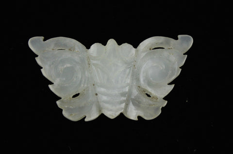 White Jade Butterfly Pendant