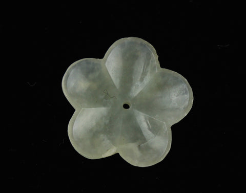 Celadon Jade 5 Petaled Flower